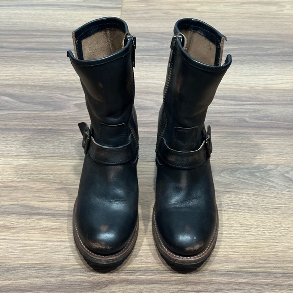 Freebird Carlito Boot in Distressed Black Leather Size 8 - Picture 4 of 16